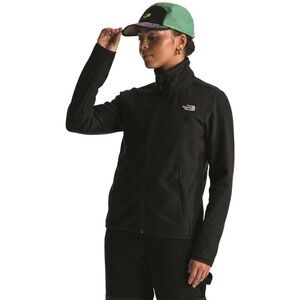 The North Face Women's Glacier Black Fleece Zipper Jacket M